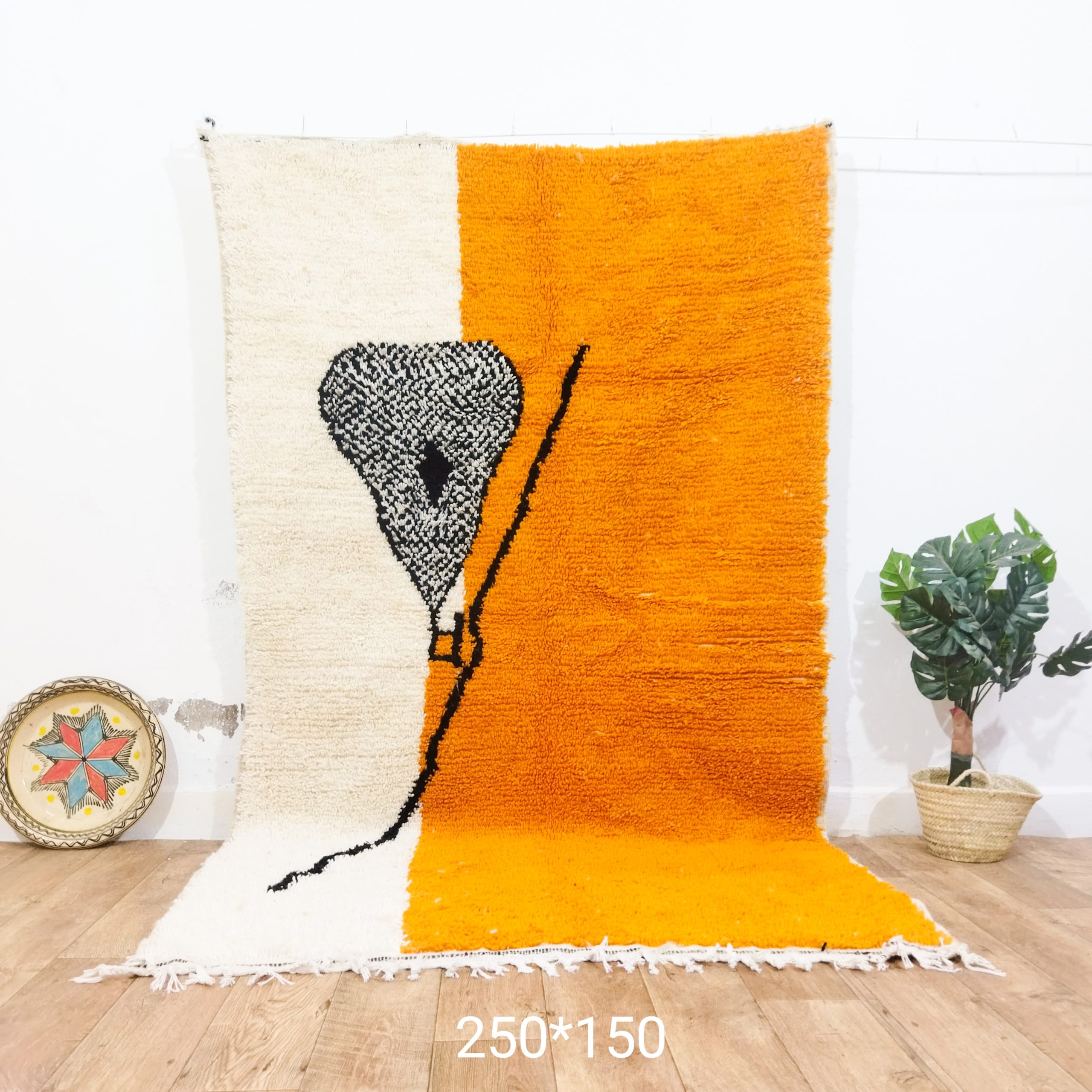 Abstract rug 150 x 250 cm