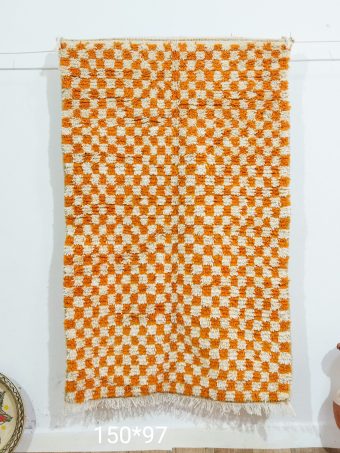 Domino Yellow Rug 97 x 150 cm